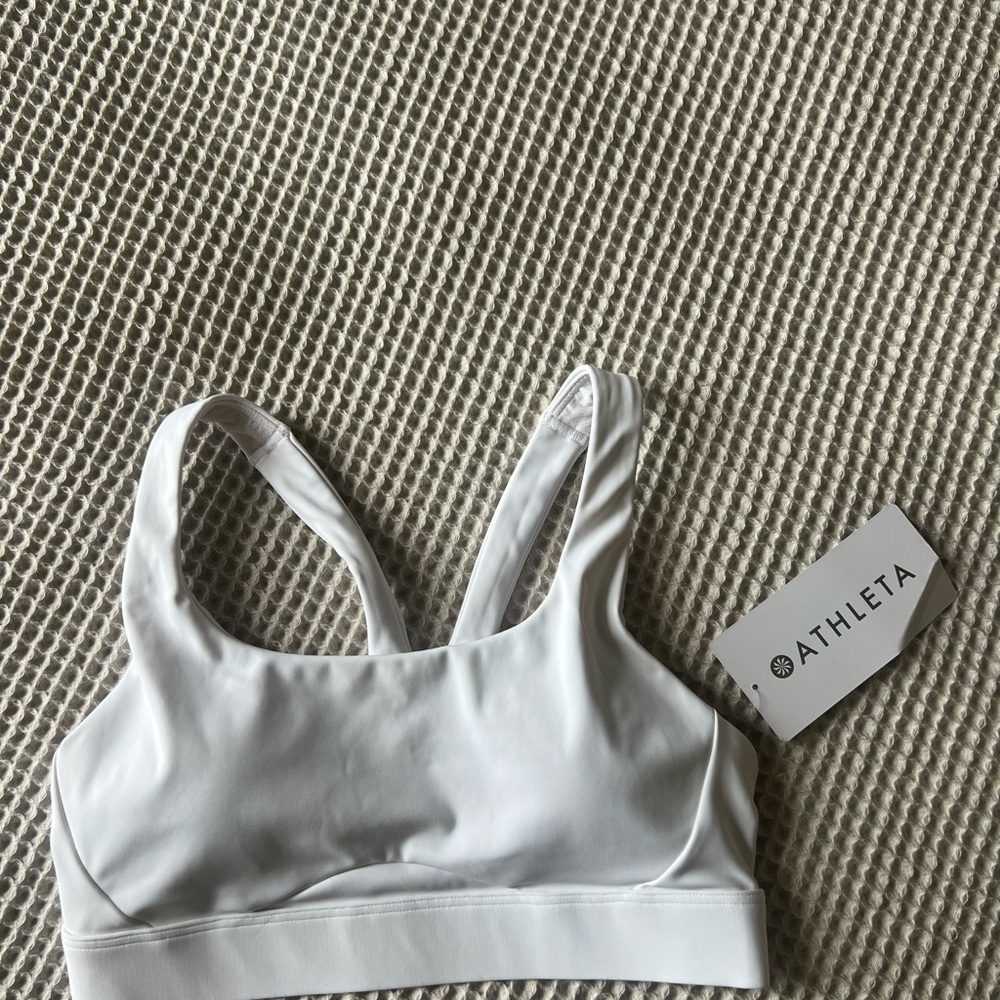 Athleta White Sports Bra